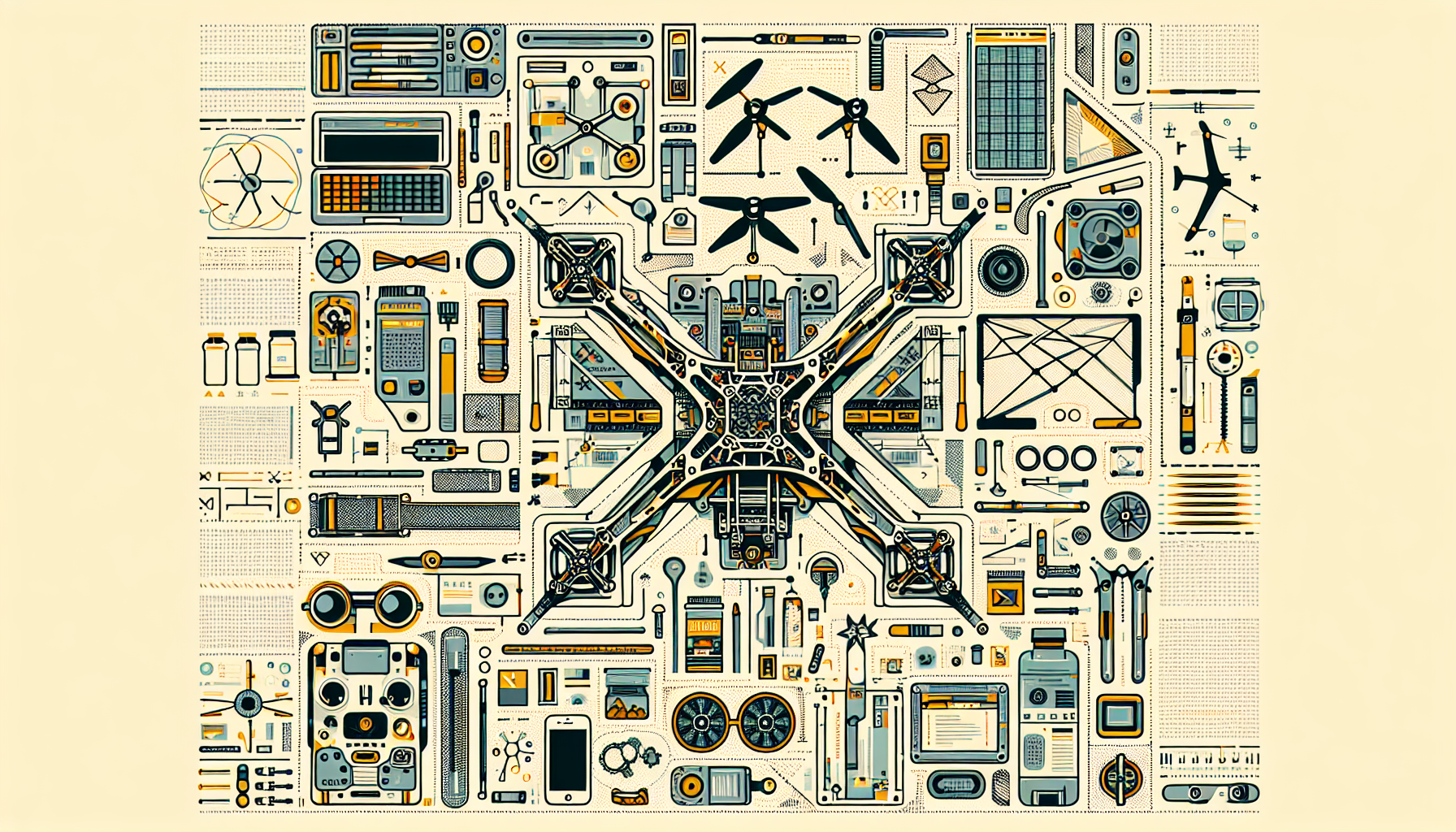 Folding Drone Frames